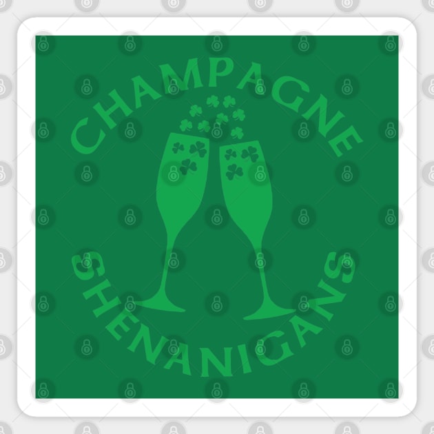 Champagne Shenanigans Sticker by Yule